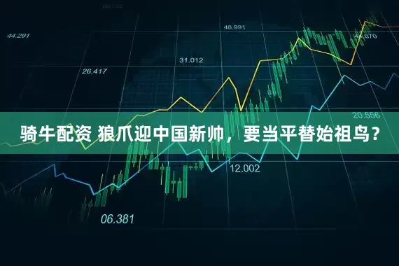 骑牛配资 狼爪迎中国新帅，要当平替始祖鸟？