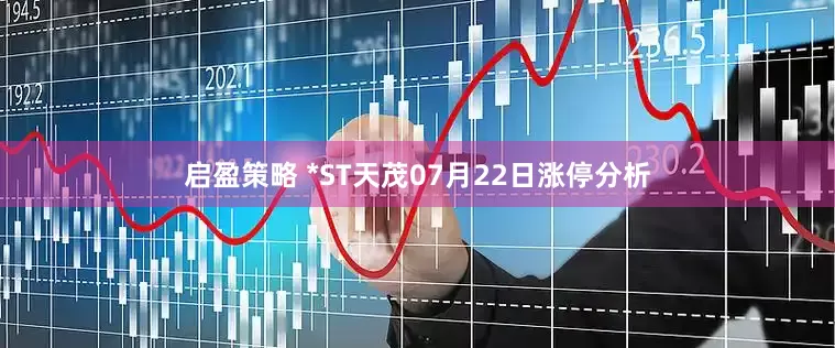 启盈策略 *ST天茂07月22日涨停分析